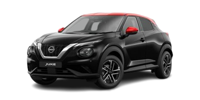 New Nissan Juke - Two Tone: Pearl Black with Fuji Sunset Roof